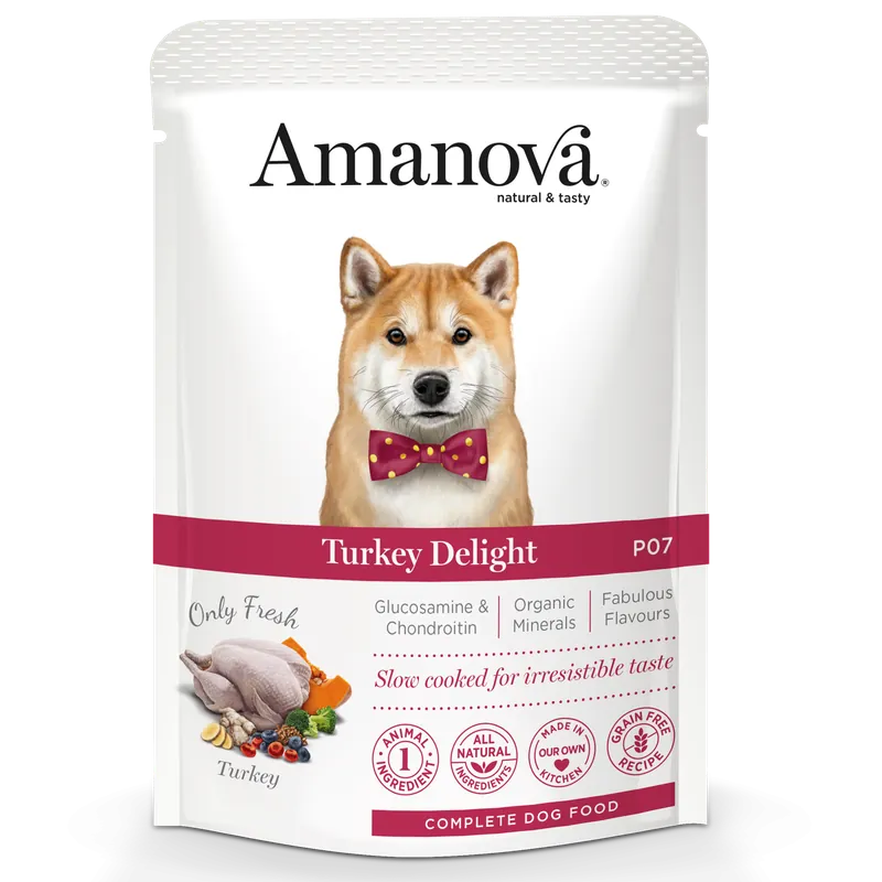 Amanova Hondenvoer Turkey Delight 100 gr Seizoensaanbieding