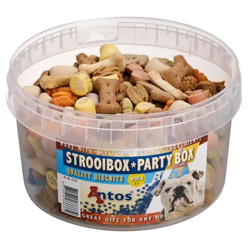 Koopje Antos Strooi Box 900 gr
