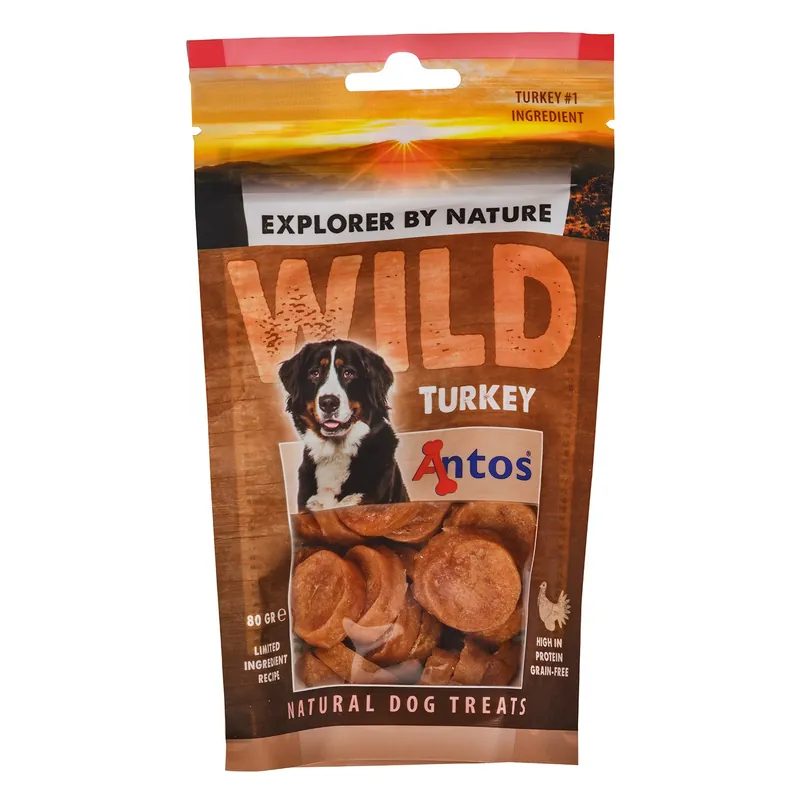 Antos Wild Kalkoen 80 gr Gecertificeerd