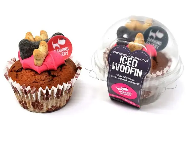 Direct Beschikbaar Barking Bakery Pink Iced Vanilla Woofin Pink