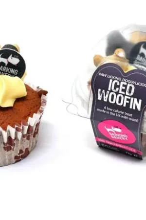 Gereduceerde Prijs Barking Bakery Vanilla Iced Vanilla Woofin White