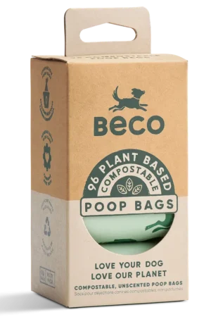 Koop Vandaag Beco Pets Poepzakjes Composteerbaar 8 x 12 st