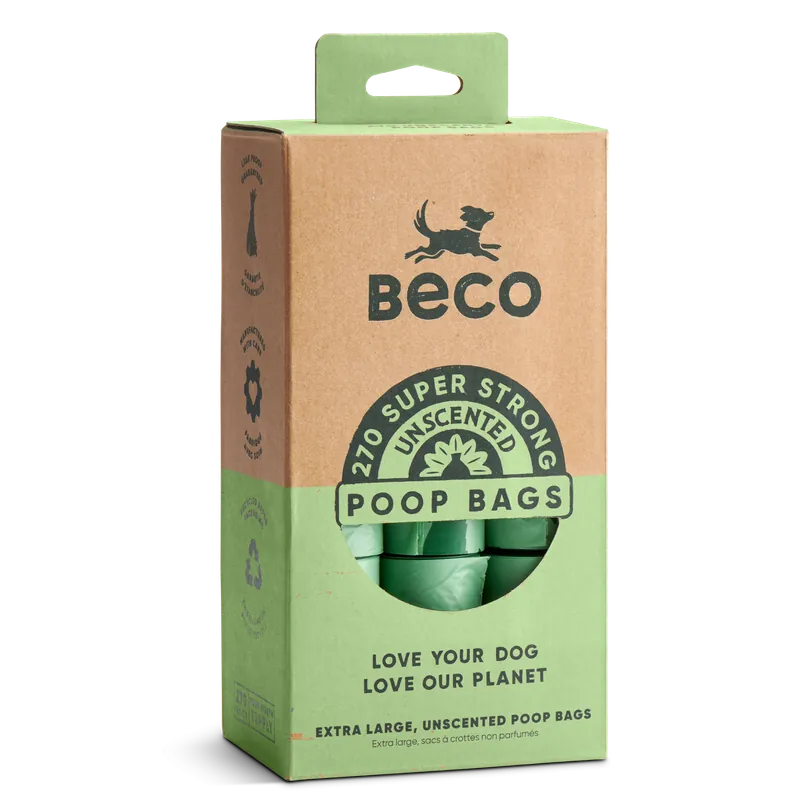 Beco Pets Poepzakjes Gerecycled 18 x 15 st Koop Vandaag