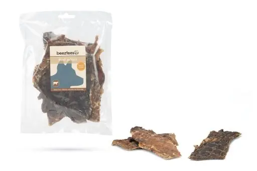 Beperkte Voorraad Beeztees beef jerkies 200 gr