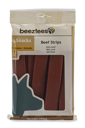 Beeztees Beef Strips 150 gr Populair