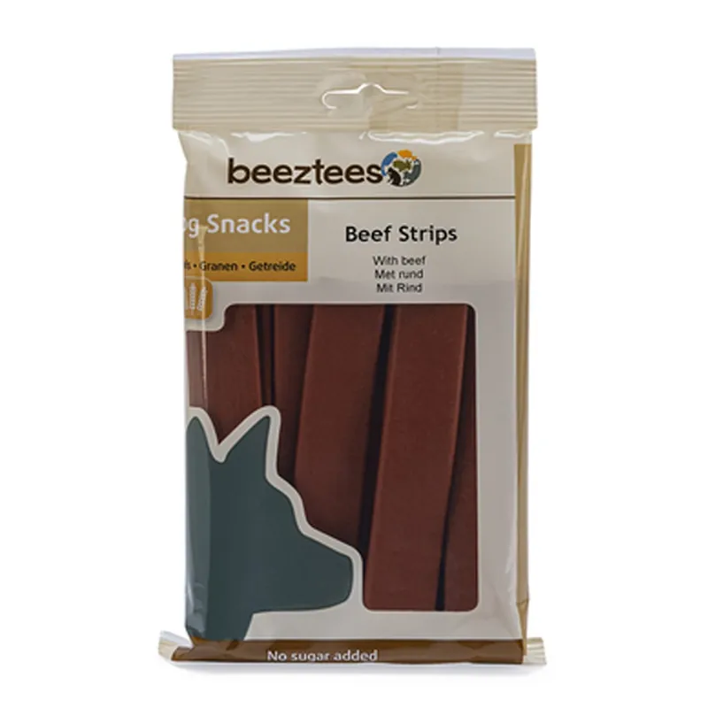 Beeztees Beef Strips 150 gr Populair