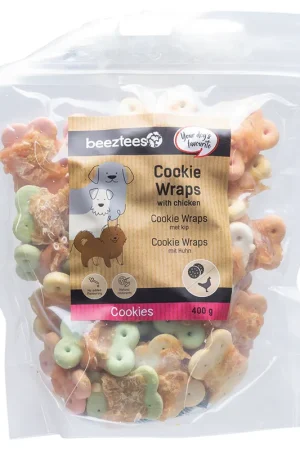 Beeztees Cookie Wraps met Kip M 400 gr Gratis Retour