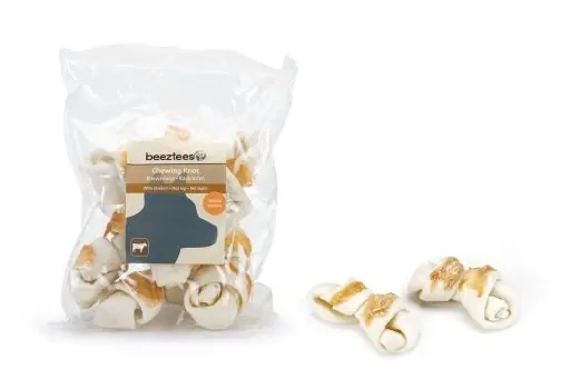 Hoge Kwaliteit Beeztees culinair kauwknoop 8 cm 6 st