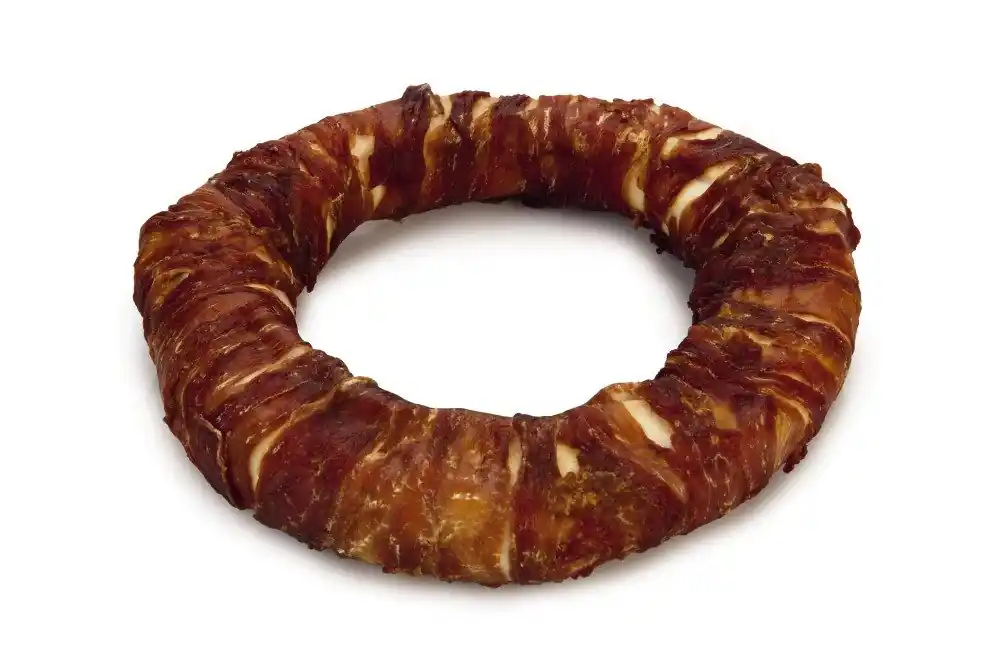 Beeztees culinair kauwring met eend 19 cm Hoge Kwaliteit