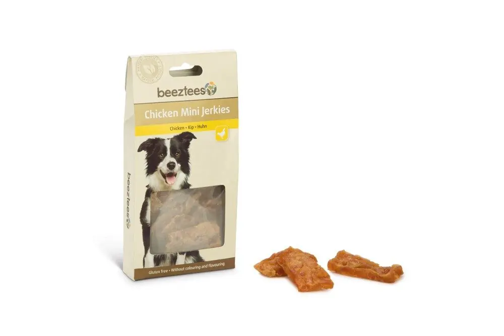 Beeztees Chicken Mini Jerkies 85 gr Gecertificeerd