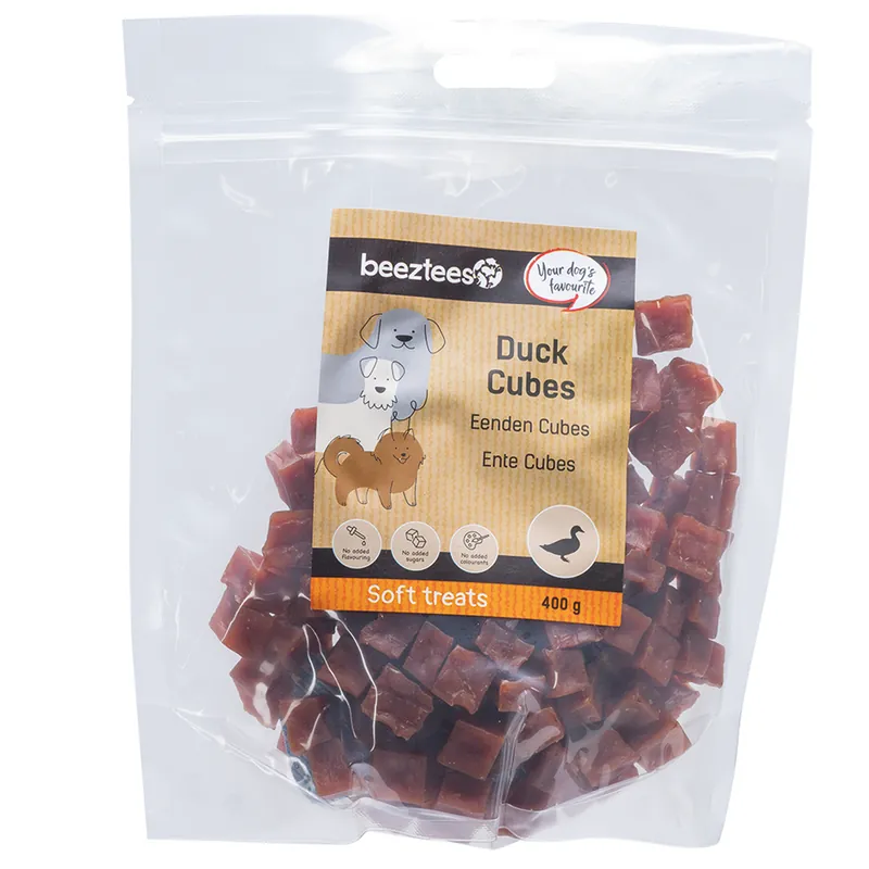 Koop Vandaag Beeztees Eenden Cubes 400 gr