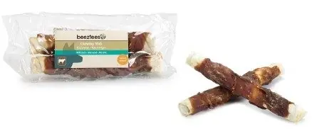 Lage Kosten Beeztees culinair kauwstick met eend 15 cm 2 st