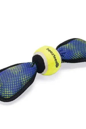Actieprijs Beeztees Fetch Wing Tennisbal Blauw/Geel