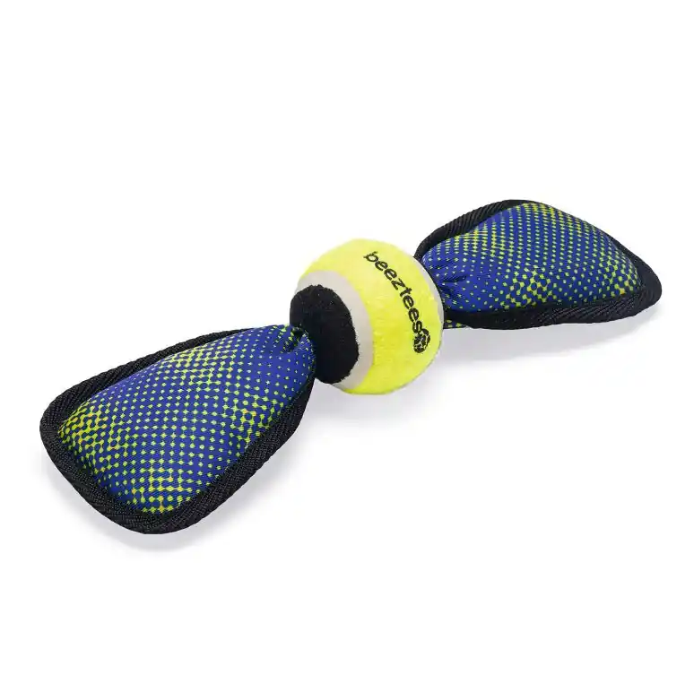 Actieprijs Beeztees Fetch Wing Tennisbal Blauw/Geel