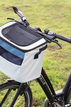 Beeztees fietsmand Xoex grijs/blauw Meest Verkocht