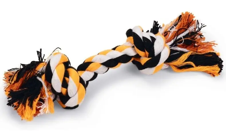 Laatste Versie Beeztees Flossytoy 2 Knopen Multi