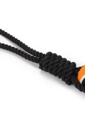 Beeztees Flossytoy met Bal Leira Zwart Nieuw