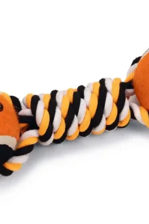 Exclusieve Aanbieding Beeztees Flossytoy met Tennisbal Jef Multi