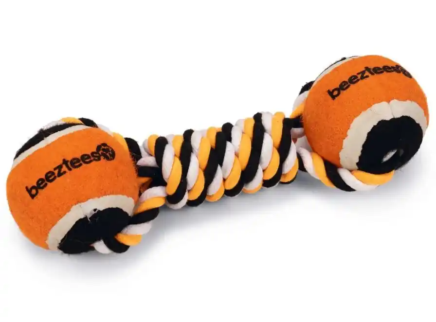 Exclusieve Aanbieding Beeztees Flossytoy met Tennisbal Jef Multi