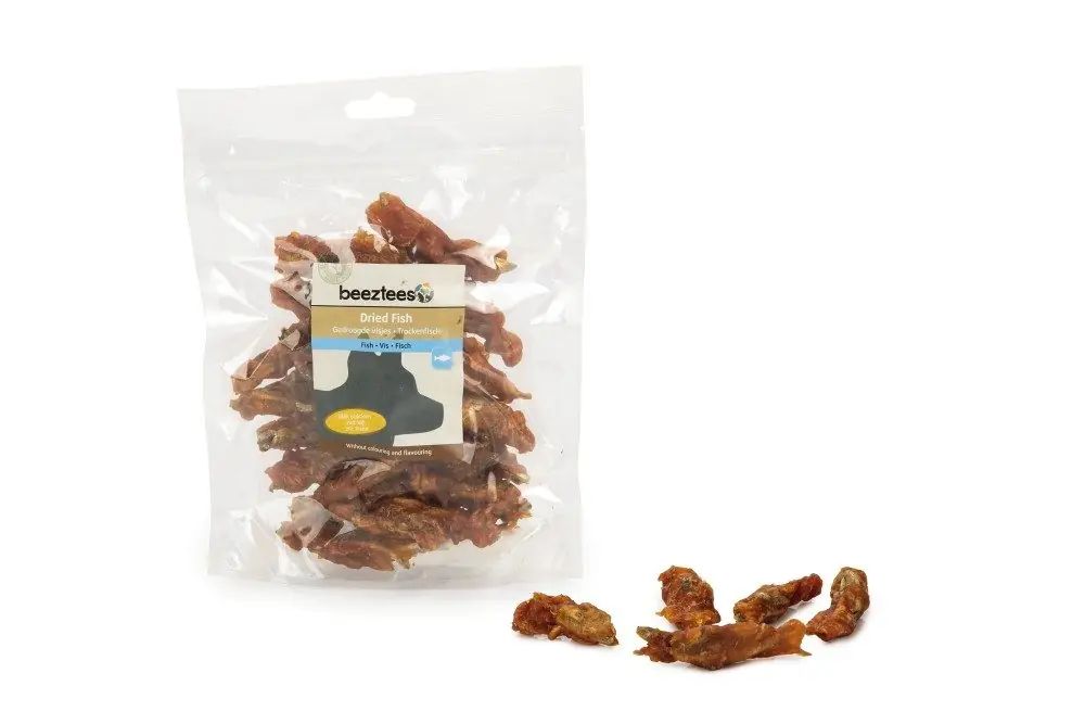 Hoge Kwaliteit Beeztees gedroogde visjes met kip 200 gr