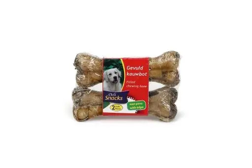 Beeztees gevuld kauwbot met pens 10 cm 2 st Hete Deal
