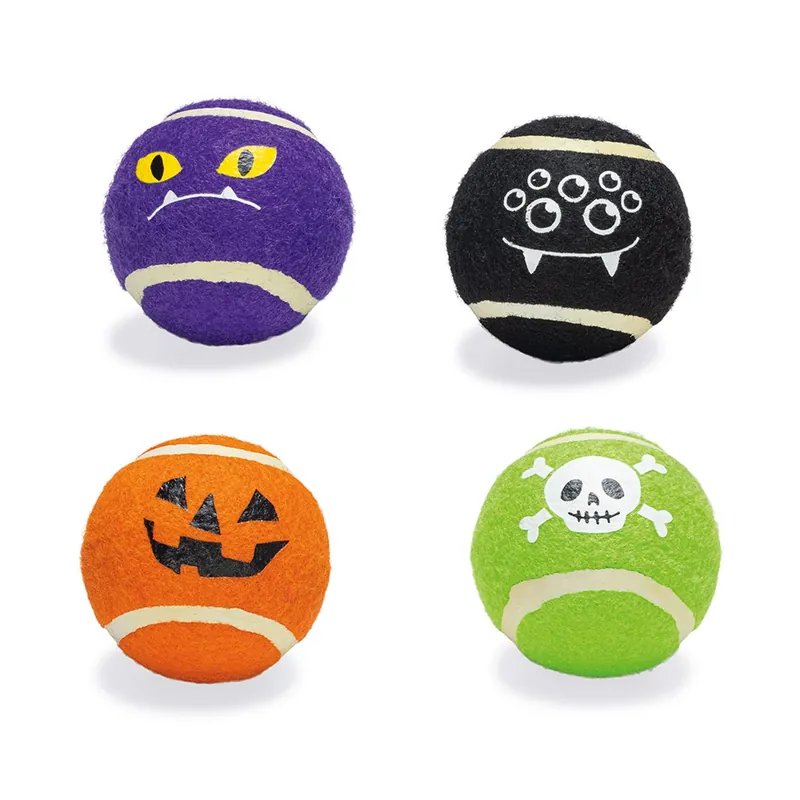 Beeztees Halloween Spooky Bal 4 st Fabrieksprijs