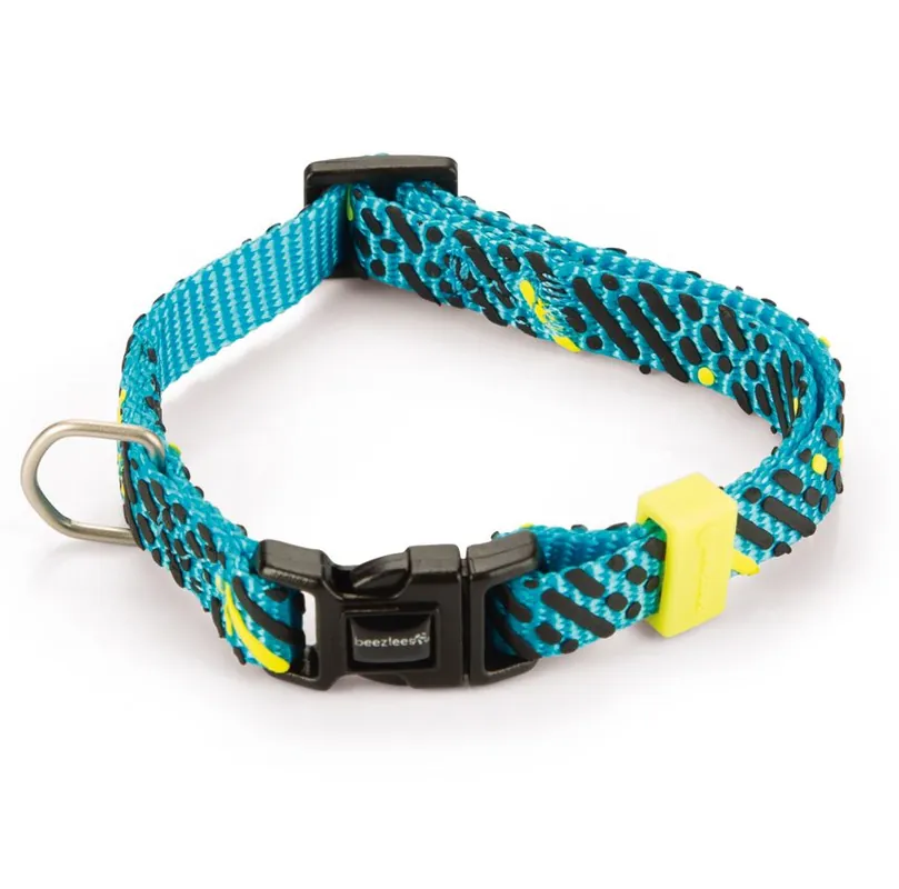 Direct Verzonden Beeztees Halsband Memphis Lichtblauw