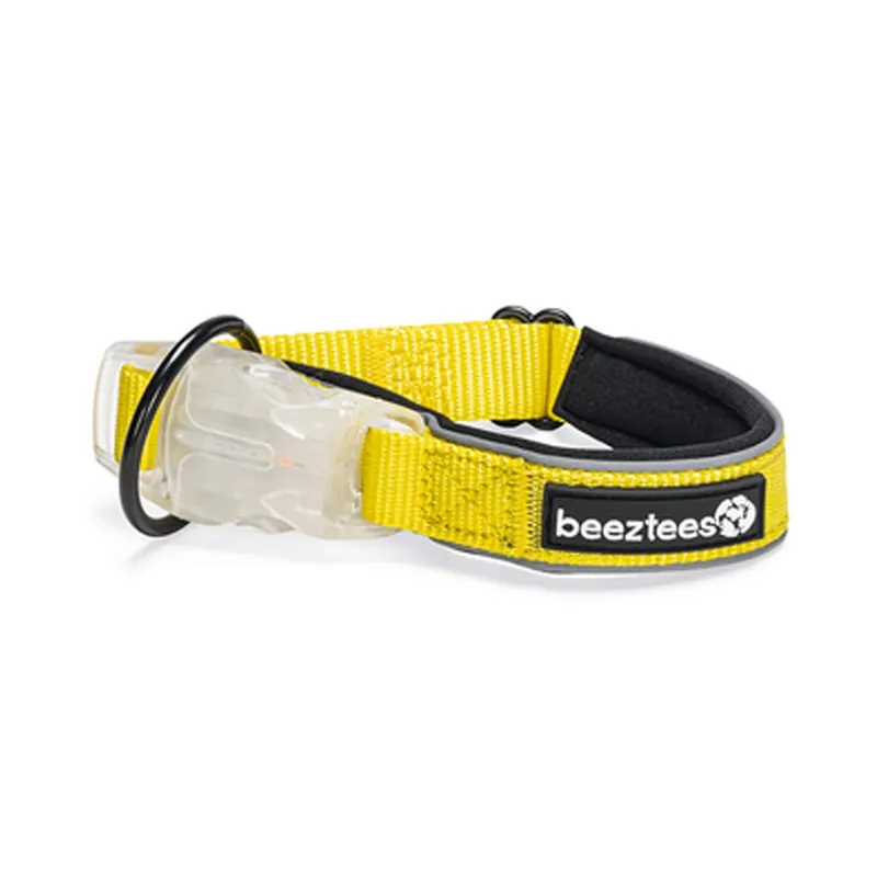 Koop Vandaag Beeztees Halsband Parinca LED Geel