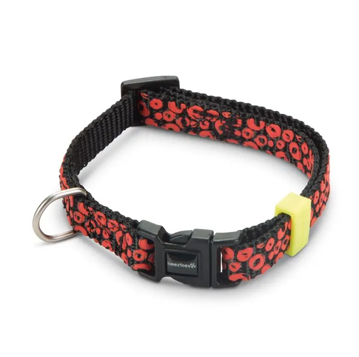 Beeztees Halsband Scribbles Zwart Goedkoop