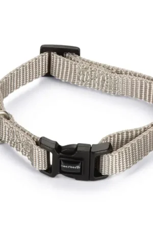 Beeztees Halsband Uni Lichtgrijs Superprijs