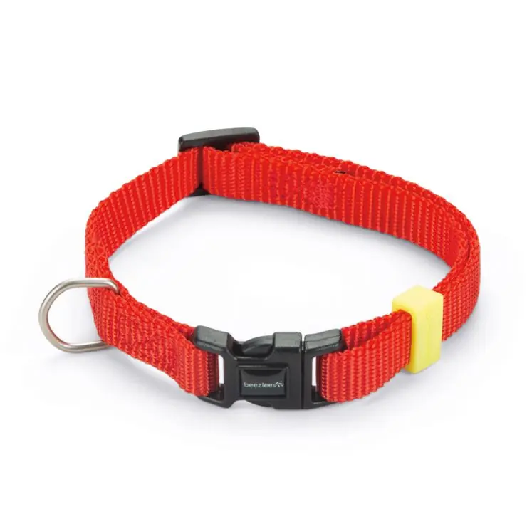 Hoge Kwaliteit Beeztees Halsband Uni Rood