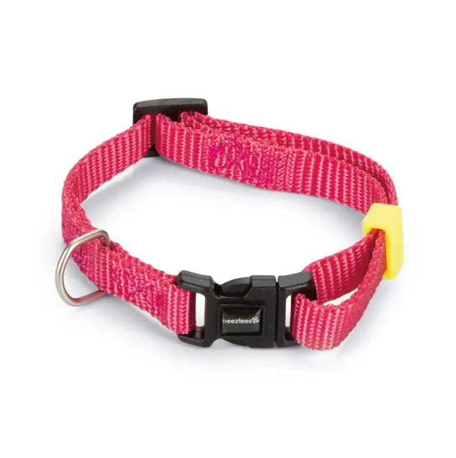 Beeztees Halsband Uni Roze Betaalbaar