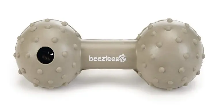 Rechtstreeks Van De Fabrikant Beeztees Halter met bel beige