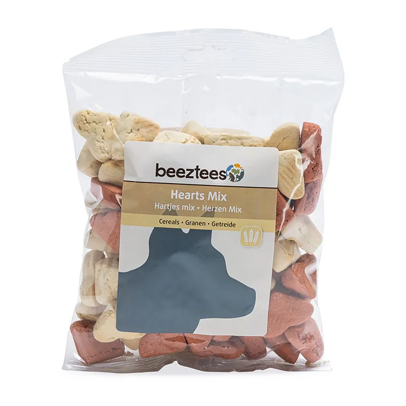 Laatste Versie Beeztees Hartjes Mix 400 gr