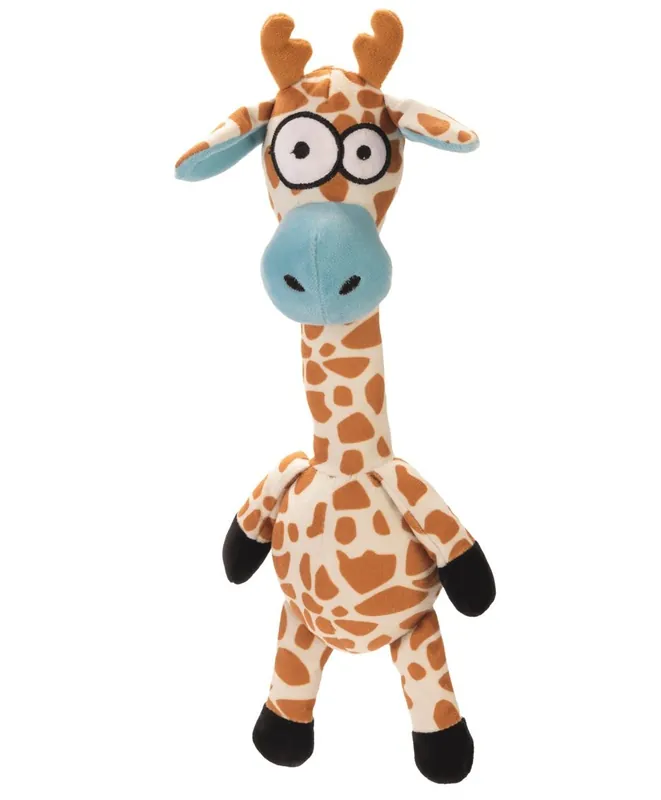 Beeztees honden- speelgoed Giraffe Zwiep Beige 35 cm Aanbieding
