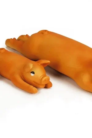 Beperkt Aanbod Beeztees hondenspeelgoed Biggetje oranje