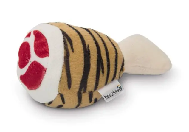 Lage Kosten Beeztees hondenspeelgoed Drumstick Tijger multi