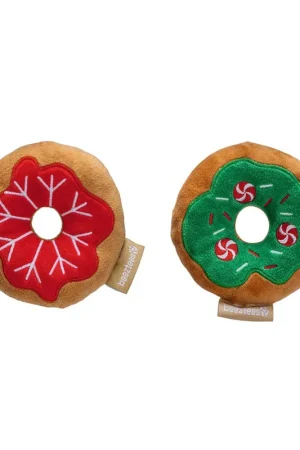 Merkproduct Beeztees Hondenspeelgoed Kerst Donuts Assorti