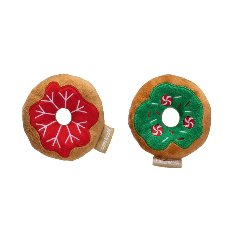 Merkproduct Beeztees Hondenspeelgoed Kerst Donuts Assorti