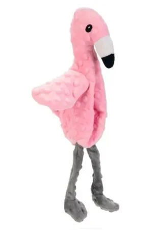 Beeztees hondenspeelgoed Flamingo Quak Roze Merkproduct