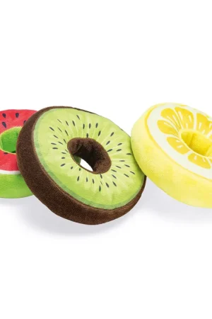 Beeztees Hondenspeelgoed Fruity Donuts Assorti Express Levering