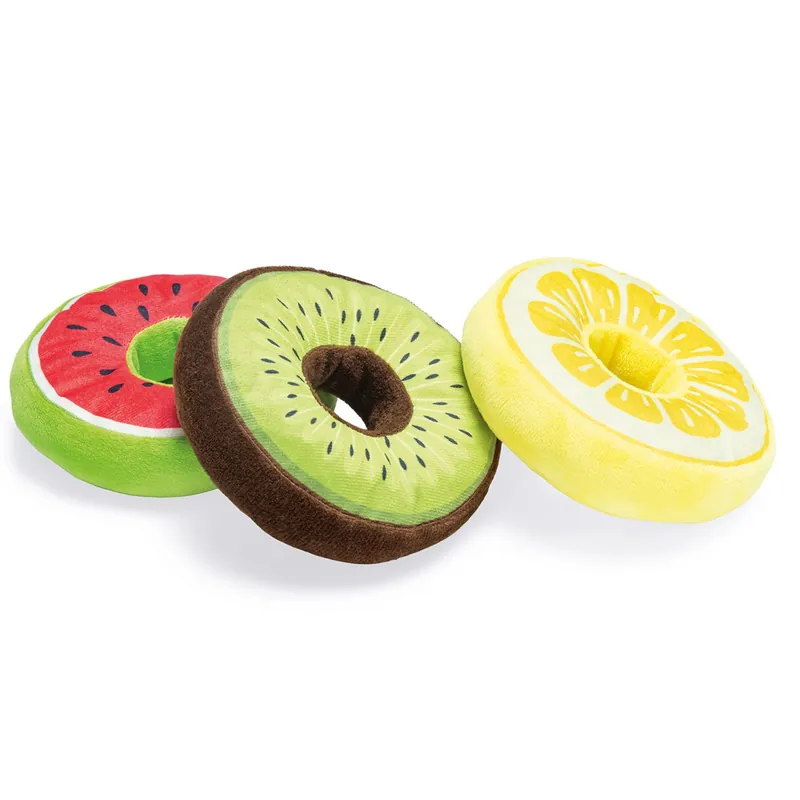 Beeztees Hondenspeelgoed Fruity Donuts Assorti Express Levering