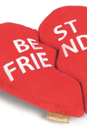 Must-Have Beeztees hondenspeelgoed Hart Best Friends Rood