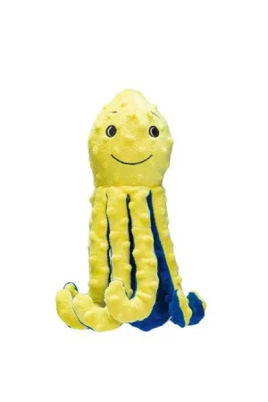 Beeztees Hondenspeelgoed Octopus Amy Geel 25 cm Direct Beschikbaar
