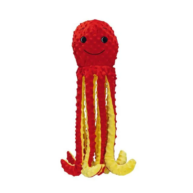 Gratis Retour Beeztees Hondenspeelgoed Octopus Amy Rood 56 cm