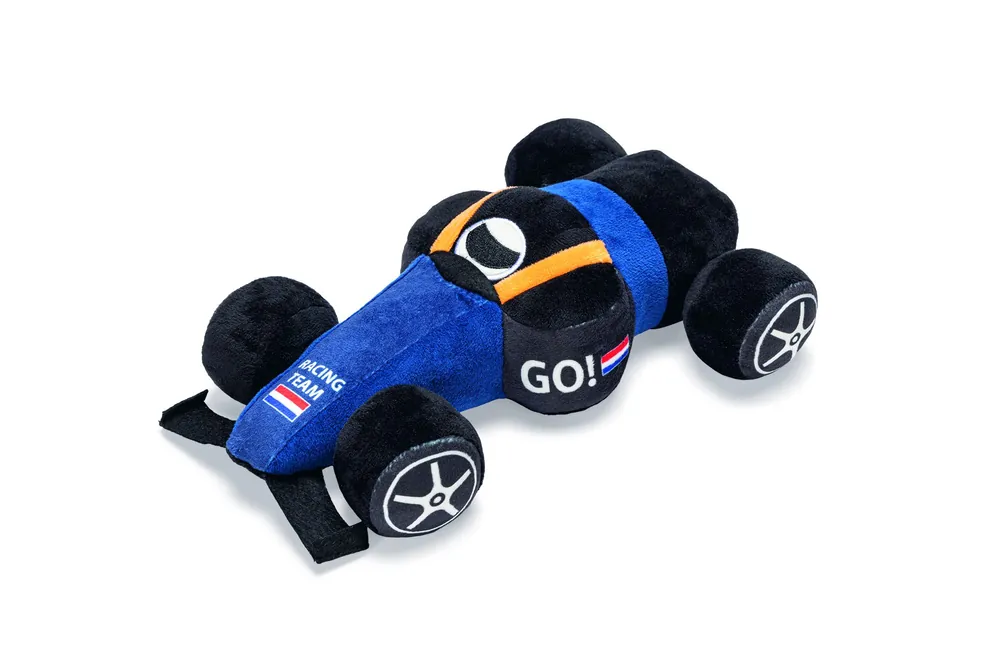 Shop Nu Beeztees hondenspeelgoed Raceauto Go Blauw