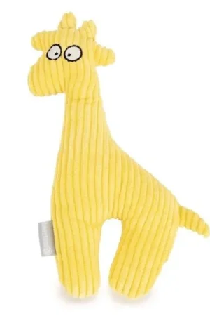 Tijdelijk Beschikbaar Beeztees hondenspeelgoed Rib Giraffe Raffo Geel