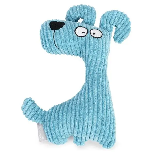 Beeztees hondenspeelgoed Rib Hond Luz Blauw Speciale Aanbieding