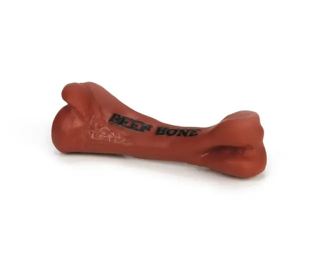 Gratis Retour Beeztees hondenspeelgoed Runderkluif rood