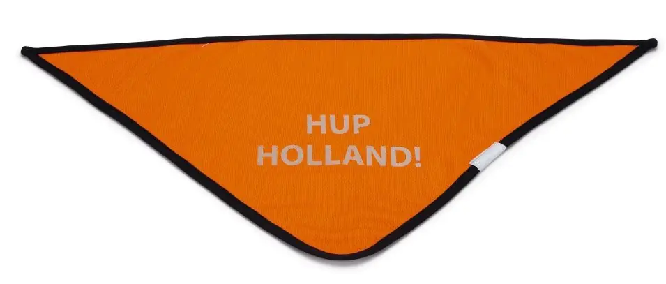 Beeztees Hup Holland bandana oranje Seizoensaanbieding